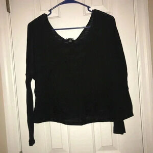 Black Longsleeve Top